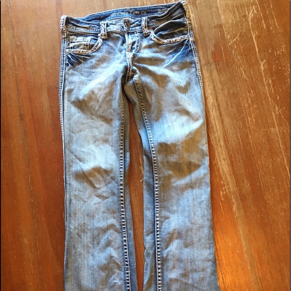 Cowgirl tuff jeans 28x 33 low rise long - Picture 2 of 5